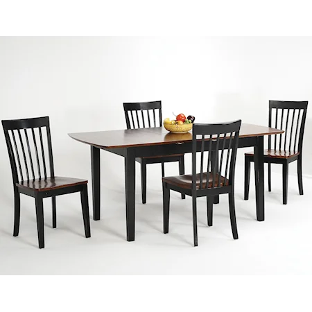 5 Piece Table and Chair Set